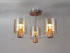 Brooks Semi Flush Light 3 Light